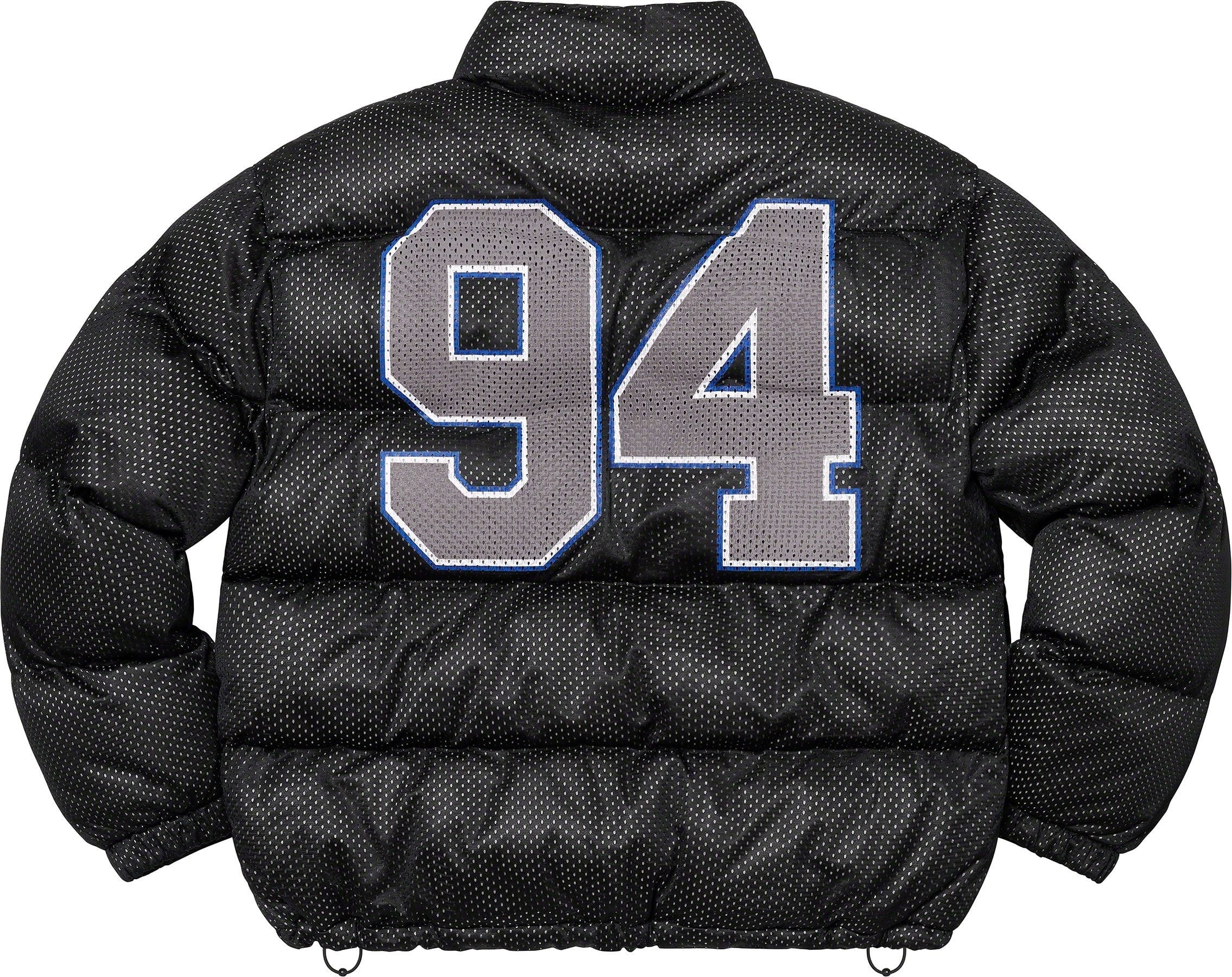 Mesh Jersey Puffer Jacket view 21